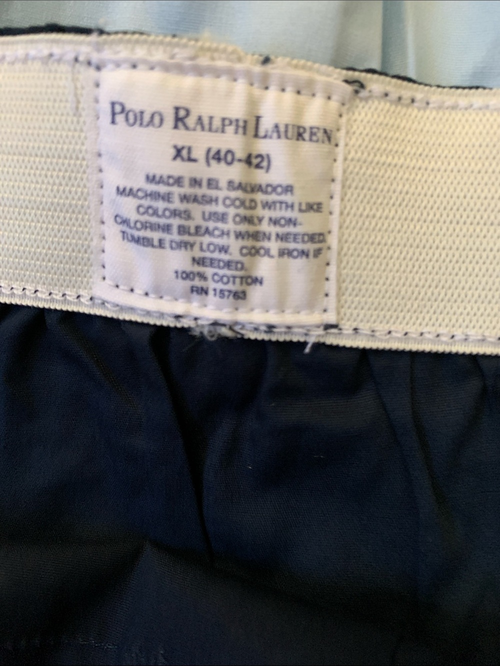 Ralph Lauren Men's Boxer Briefs in White and Navy and light blue size XL - Picture 3 of 4